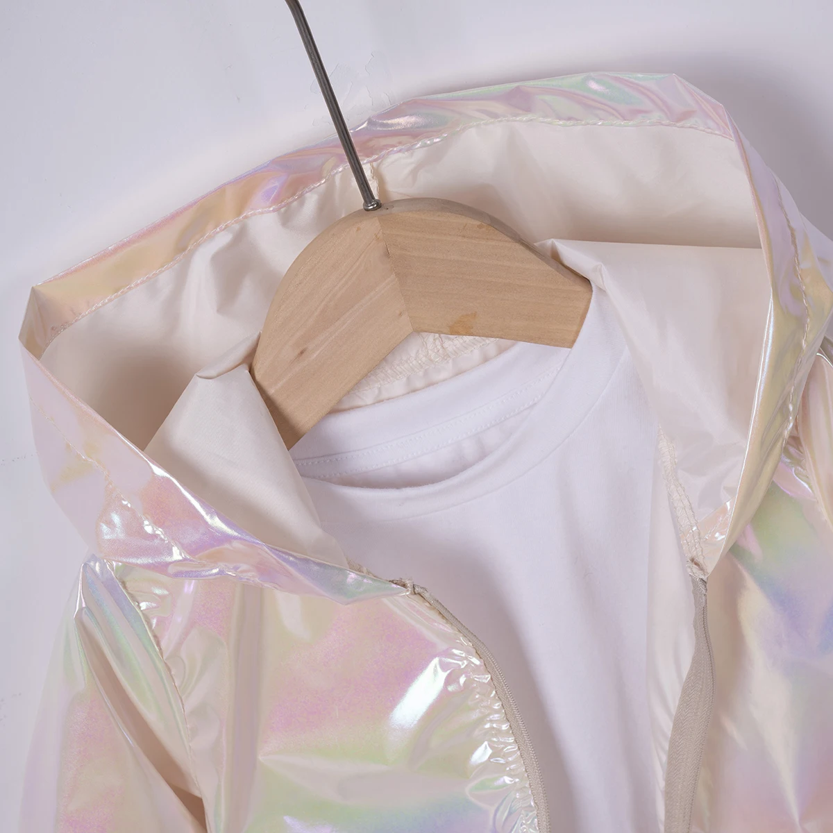 Thin Girls Fashion Symphony Going Out thin hooded jacket - Image 3