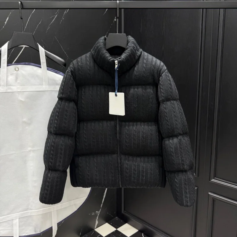 New Winter Women's Down Coat Luxury Brands Unsex Winter Coats Man Stand Collar Zipper Puffer Jackets Woman Winter Down Jacket